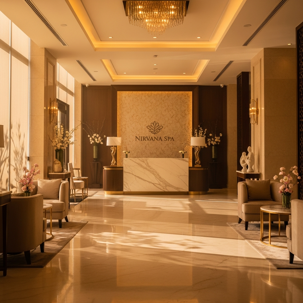 Luxury Spa Reception